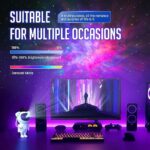 Astronaut Galaxy Projector Lamp