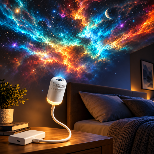 Galaxy & Star Projector Lamp