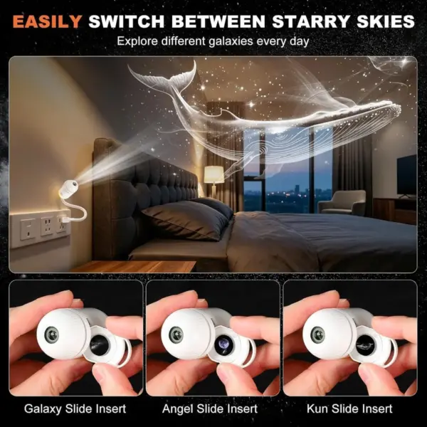 Galaxy & Star Projector Lamp