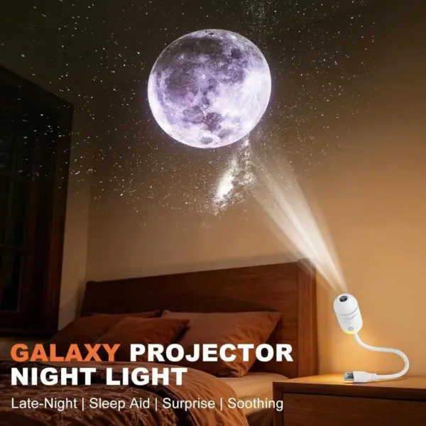 Galaxy & Star Projector Lamp